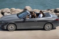 The Mercedes CLE Convertible Has Special Leather Seats That Stay