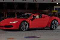 This Life-Size Lego Ferrari 296 GTS Weighs More Than The