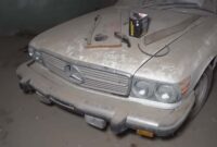 Watch This Forgotten Mercedes SL Get Its First Wash In